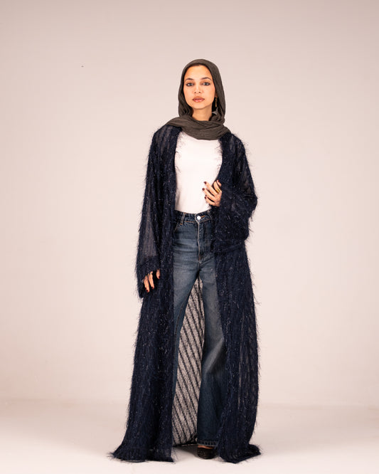 The midnight kaftan-navy